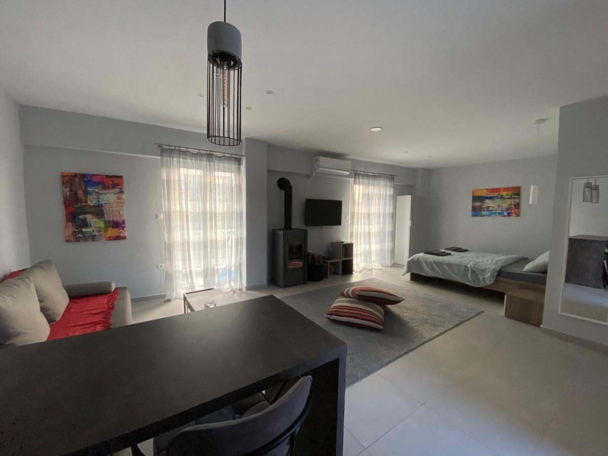 Cosy Studio 2 Minutes Walking From The Beach 아나비소스 외부 사진
